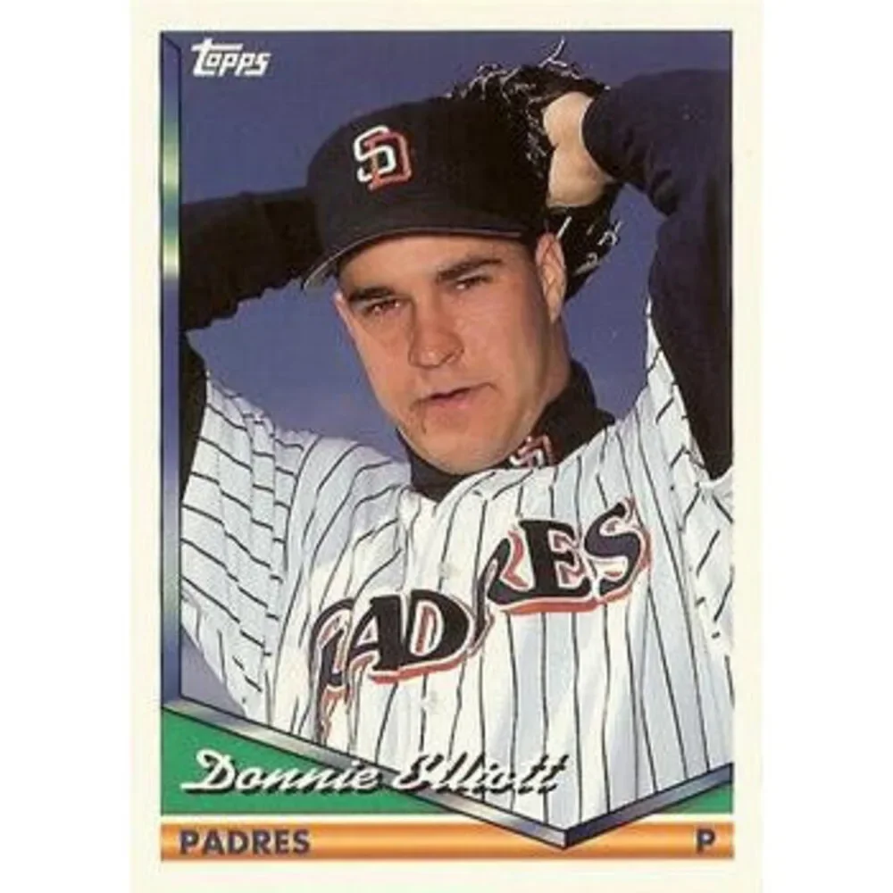 1994 Topps Traded Donnie Elliott 17T San Diego Padres